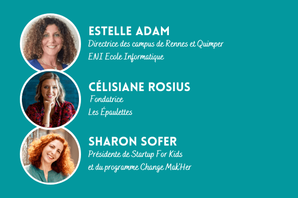 Célisiane Rosius, Sharon Sofer et Estelle Adam
