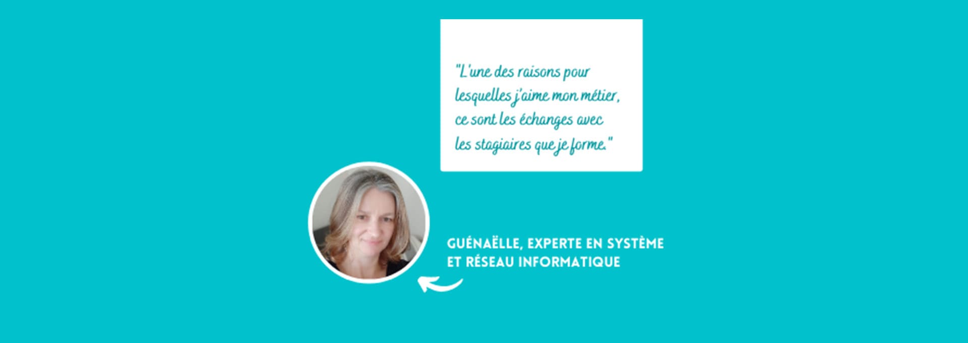 Actualités Diverses - Guénaëlle FEBVRE, experte en système et réseau informatique