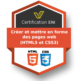 Badge de la certification