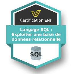 Badge de la certification