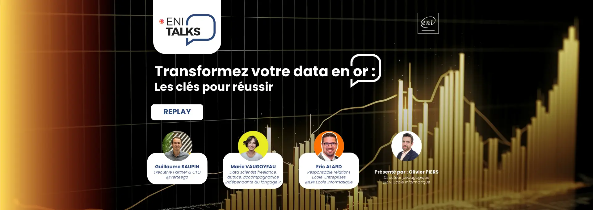 Actualités Webinaires - Replay ENI Talks Data