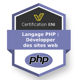Badge de la certification