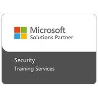 Visuel éditeur partenaire - Microsoft Solutions Partner - Security Training Services