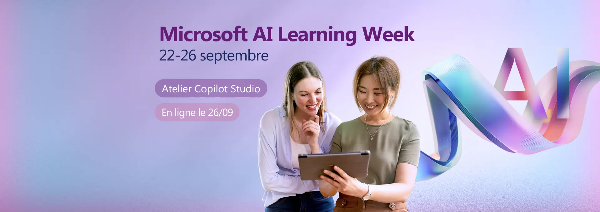 Actualités Événements - Microsoft AI Learning Week 2025