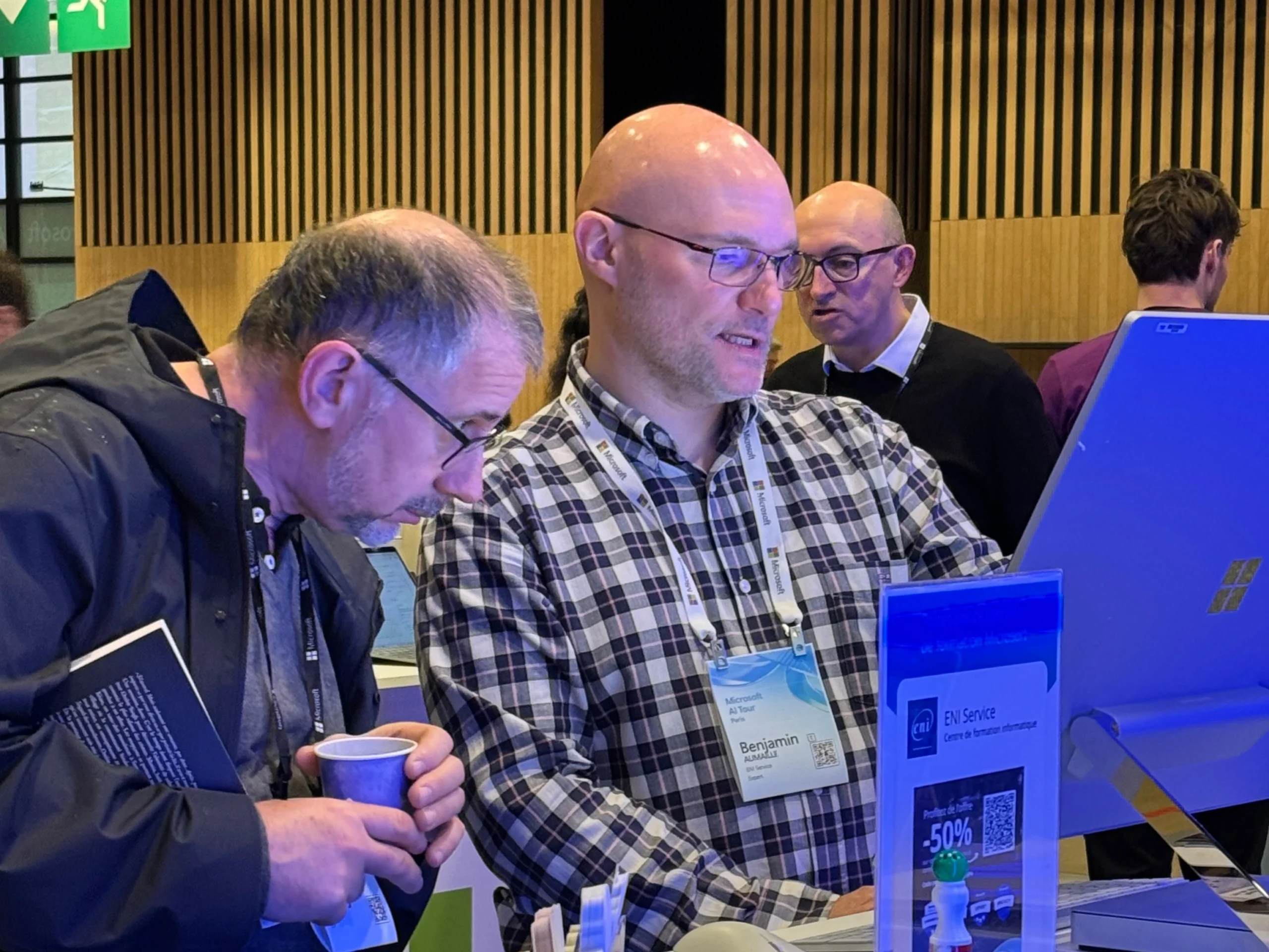 Microsoft AI Tour - Echanges sur le stand Echanges sur le stand