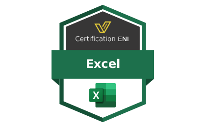 Badge - Certification ENI Excel