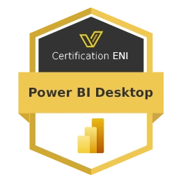 Badge - Certification ENI Power BI